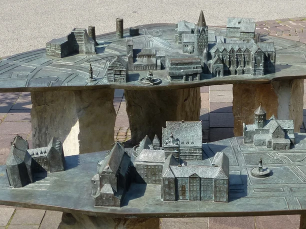 Bronzemodell Innenstadt Paderborn