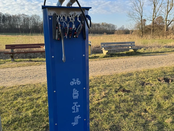 Radservicestation Fähre Siebeneichen Radservicestation Fähre Siebeneichen