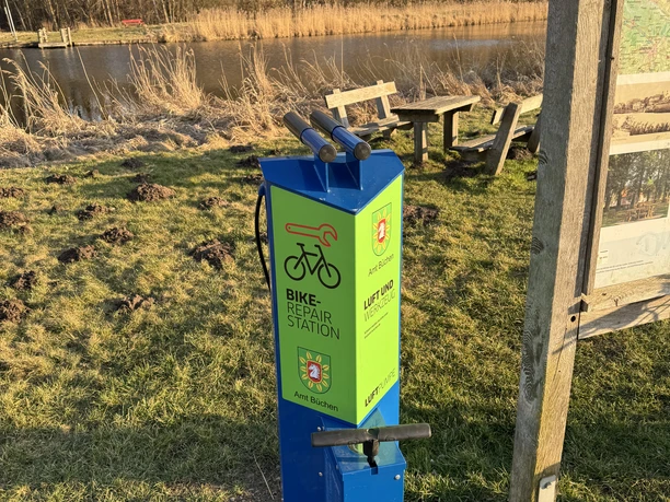 Radservicestation Fähre Siebeneichen Radservicestation Fähre Siebeneichen