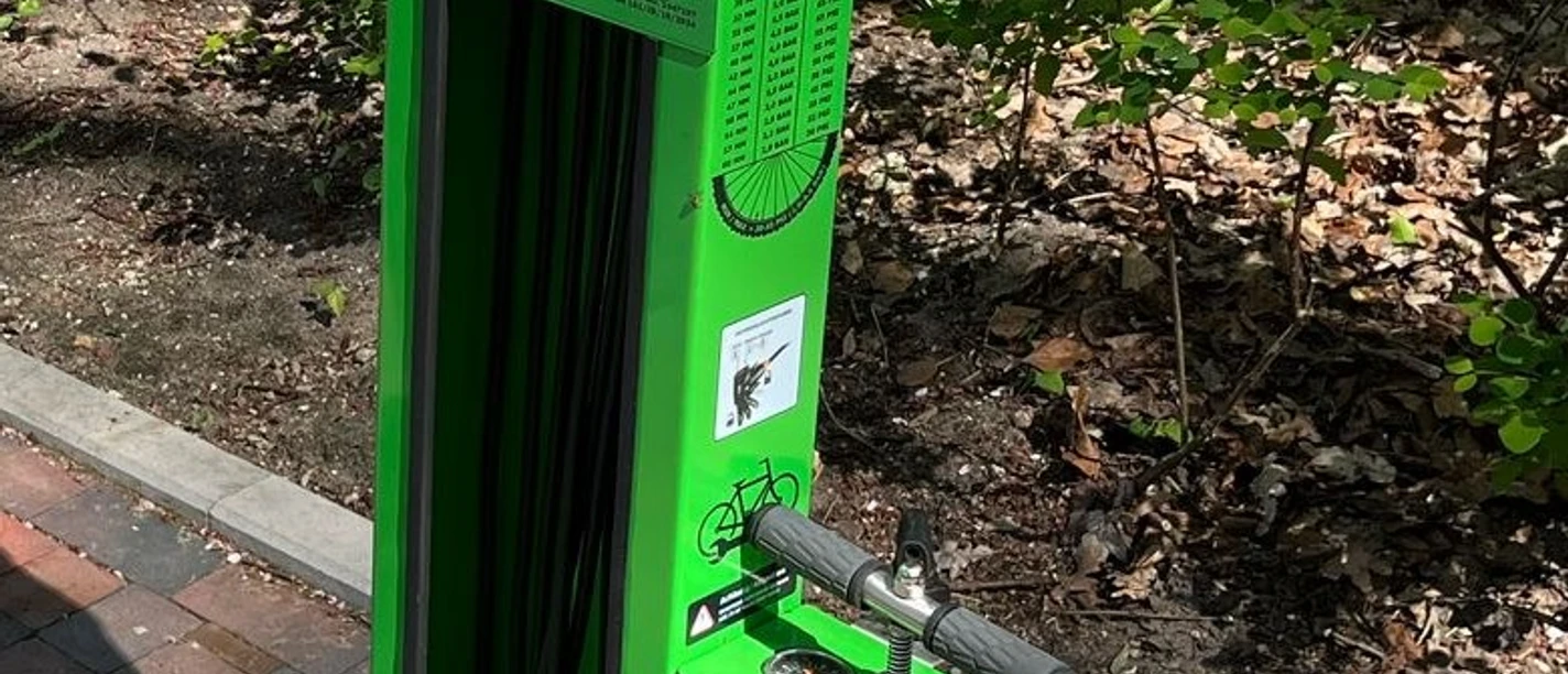 Radservicestation am Kurpark Mölln Radservicestation am Kurpark Mölln