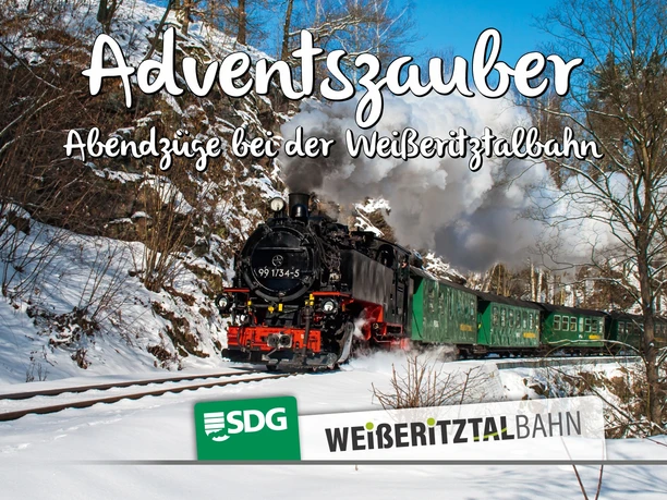 Adventszauber auf der Weißeritztalbahn