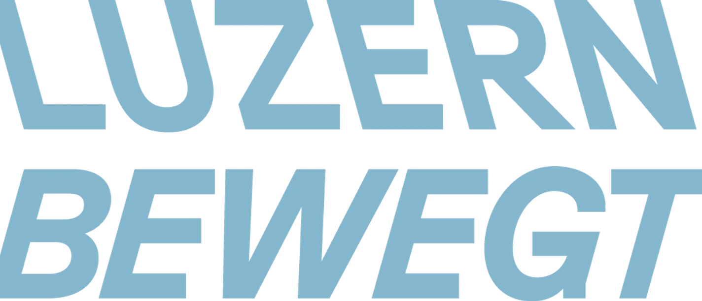 250625 Luzern Bewegt Schriftmarke blau