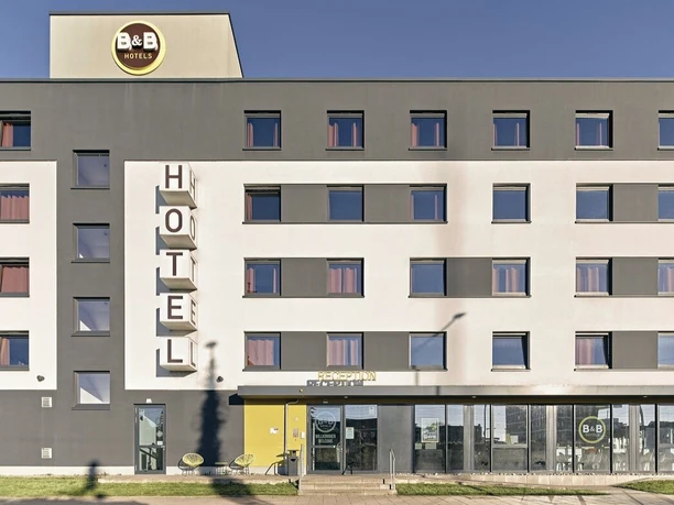 Blick auf das B&B Hotel Osnabrück