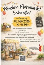 Plakat Foerderflohmarkt Scheeßel 2026