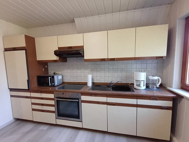 Eine gut ausgestattete Küche in Lenas Ferienwohnung Küche in Lenas Ferienwohnung