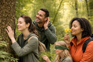 Wald mit allen Sinnen erleben