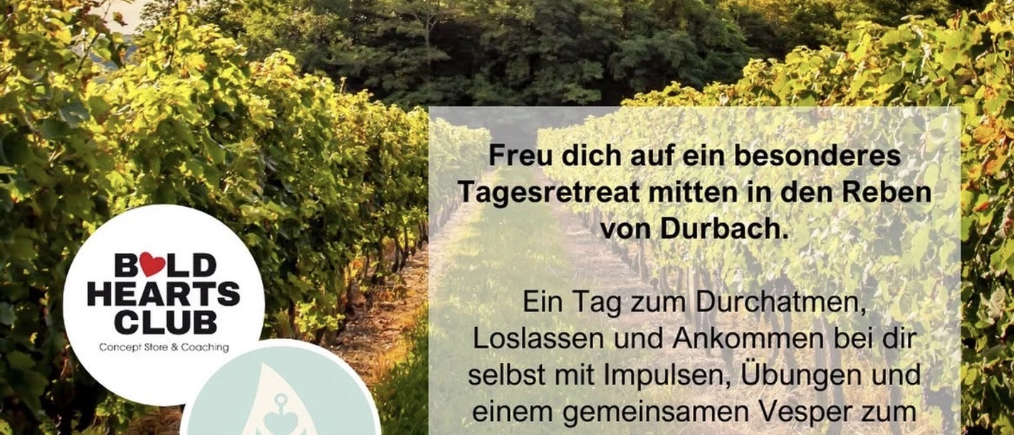 Herz Moni Retreat Reben