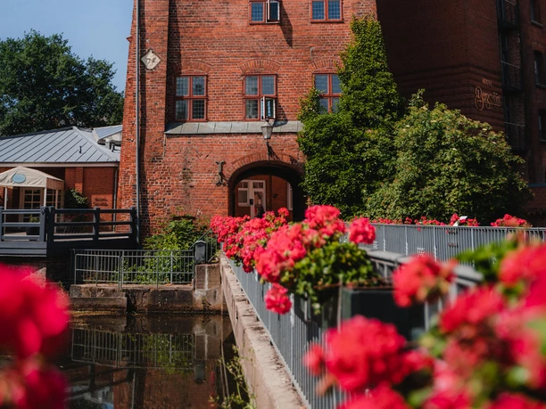 Brausebrücke und Abtsmühle