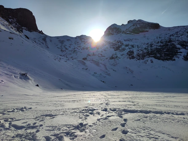 Stimmung auf dem Eis