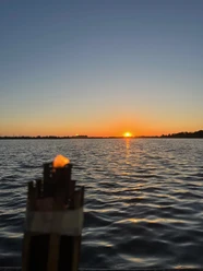 Sundowner am Großen Meer