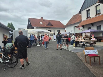 Verpflegungsstation - Dorfflohmarkt Freudenthal