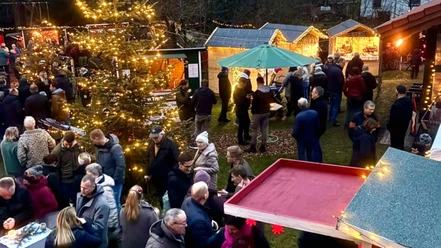Der gemütliche Weihnachtsmarkt nahe Westertimke