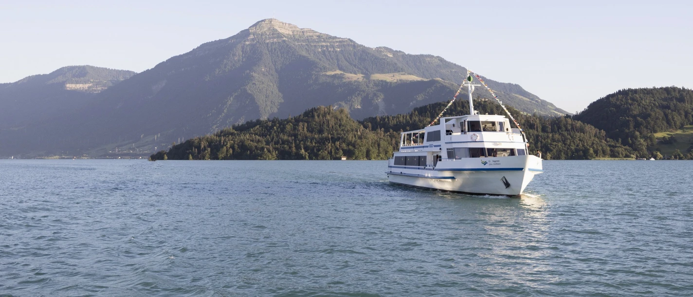MS Rigi sur le lac de Zoug