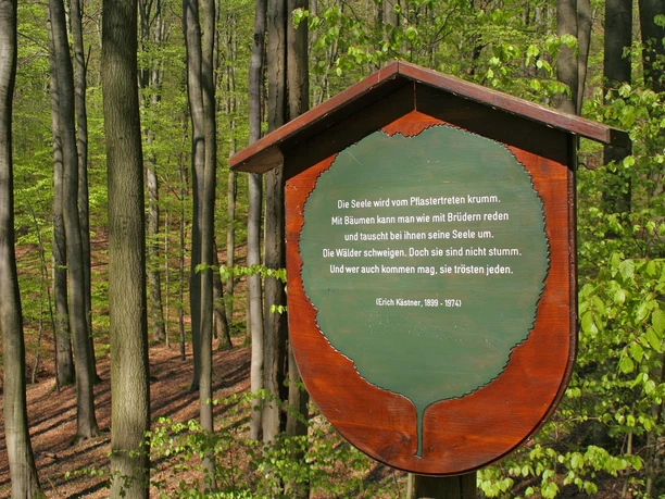 Station auf dem Seelenpfad