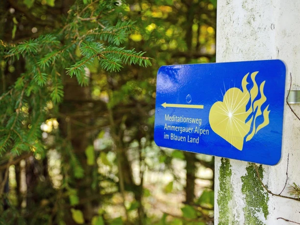 Fernwanderweg Meditationsweg - Auf dem Meditationsweg