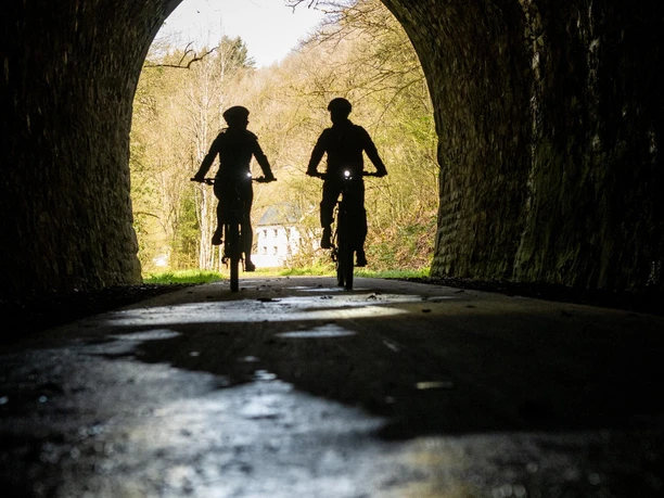 Durch den Tunnel bie Neuerburg
