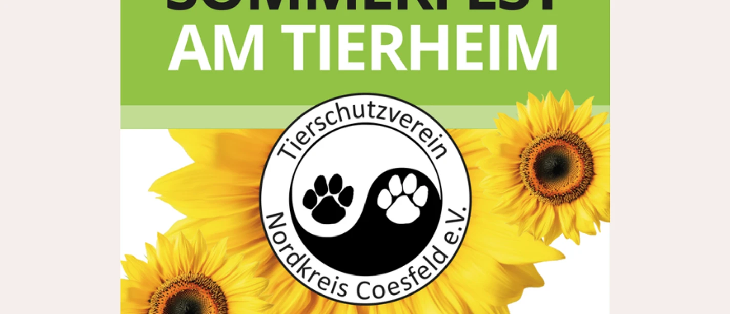 Sommerfest Tierheim Nordkreis Coesfeld
