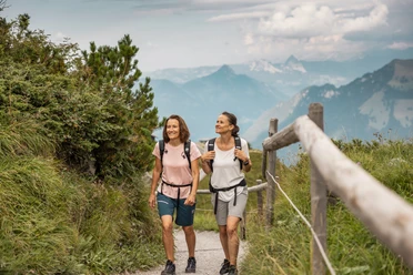 Wanderinnen auf dem Stanserhorn