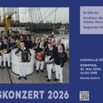 Jahreskonzert 2026 Plakat Jahreskonzert 2026: Shanty-Chor auf Schiff, Termin 31. Mai in Hüllhorst