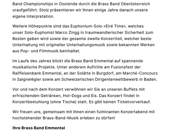 BBE Jahreskonzert 2026 Programm2