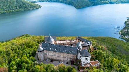 Drohne Schloss Waldeck
