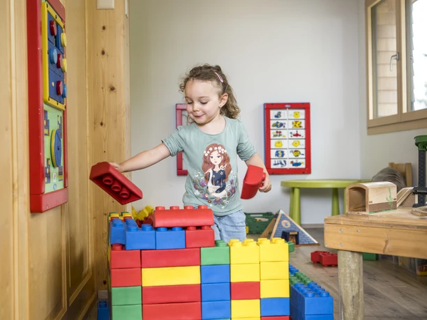 Kinderspielecke Berglodge Ristis