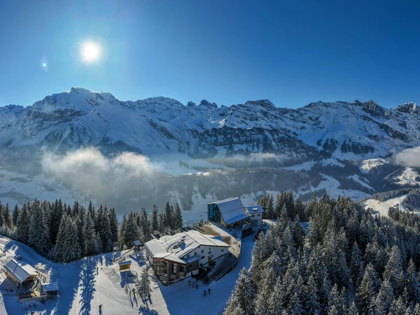 Winterliches Panorama Ristis