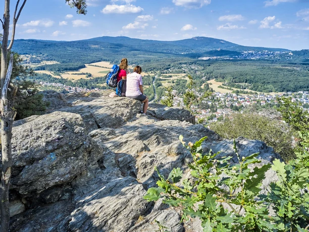 Aussicht am Großen Mannstein