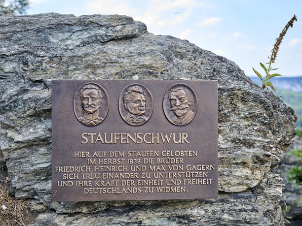 Infotafel "Staufenschwur"