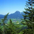 Blick von den Hängen des Aurachköpfls zum Breitenstein