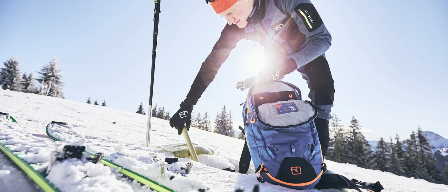 Skitouren Rast am Gipfel