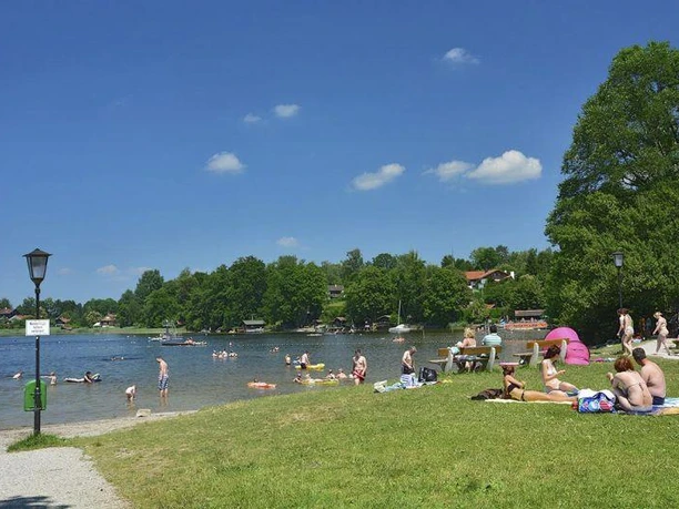 Wanderung - Königsweg in Murnau am Staffelsee - Strandbad am Staffelsee
