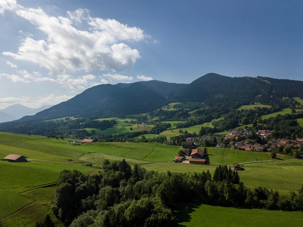 Bad Kohlgrub aus der Luft