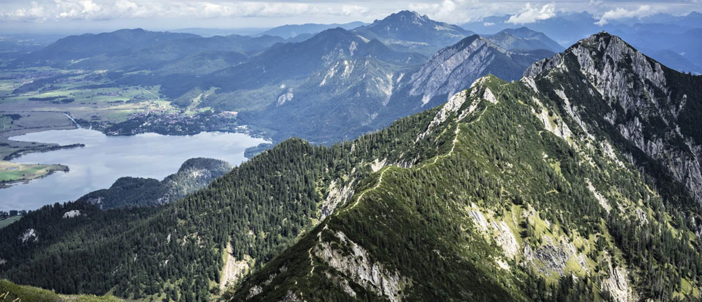 Bergtour - Gratwanderung vom Heimgarten zum Herzogstand