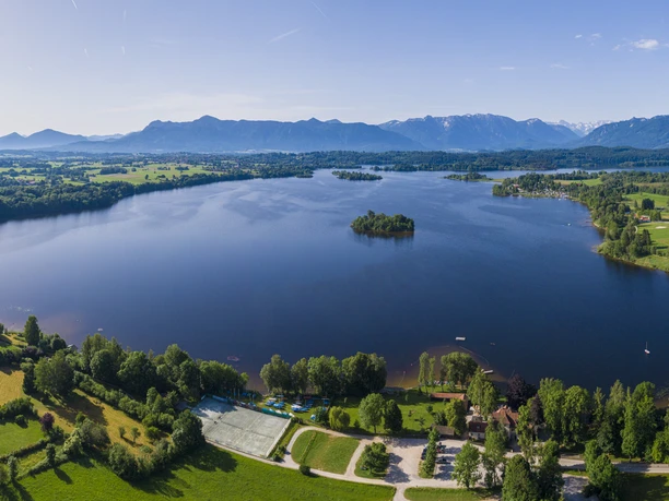 Der Staffelsee von oben