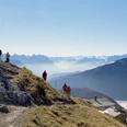 Bergtour Heimgarten über die Kaseralm - Ausblick vom Heimgarten