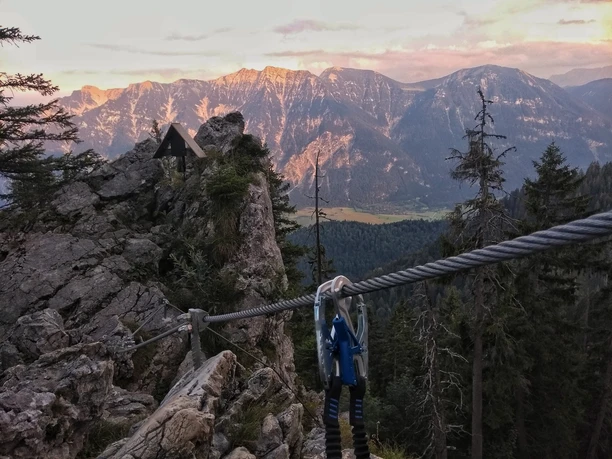 Klettersteig Ettaler Manndl