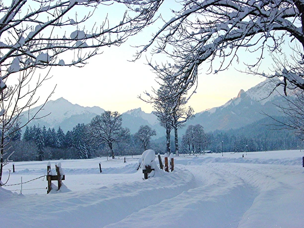 Winterwanderung Sonnenweg - Graswangtal