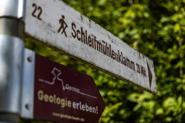 Zur Schleifmühklamm