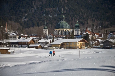 Langlaufloipe Ettaler Runde