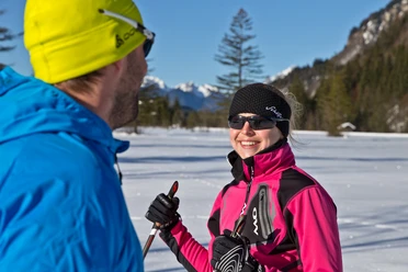 Langlaufloipe Weidmoss Runde Langlauf Ammergauer Alpen