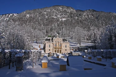 Vebindungsloipe Linderhof Graswang - Schloss Linderhof