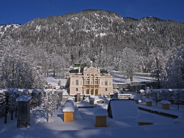 Vebindungsloipe Linderhof Graswang - Schloss Linderhof