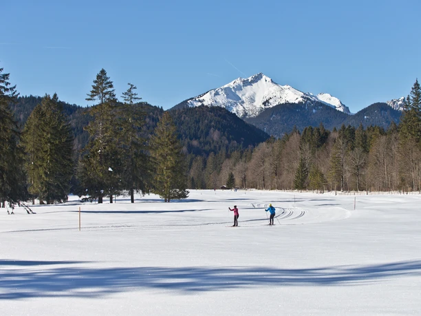 Verbindungsloipe Linderhof Graswang