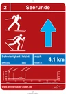 Langlaufbeschilderung Seenrunde Langlaufbeschilderung Seenrunde