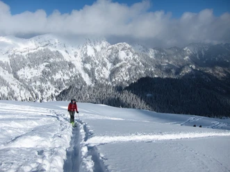 Aufstieg zur Scheinbergspitze