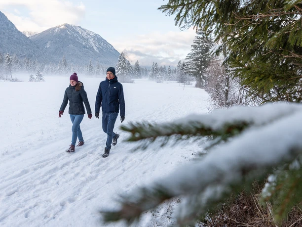 Winterwanderung Weidmoos