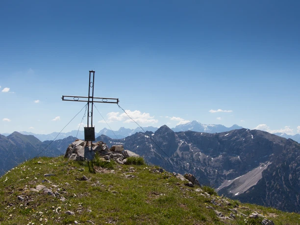 Bergtour - Hochblasse, Gipfelkreuz