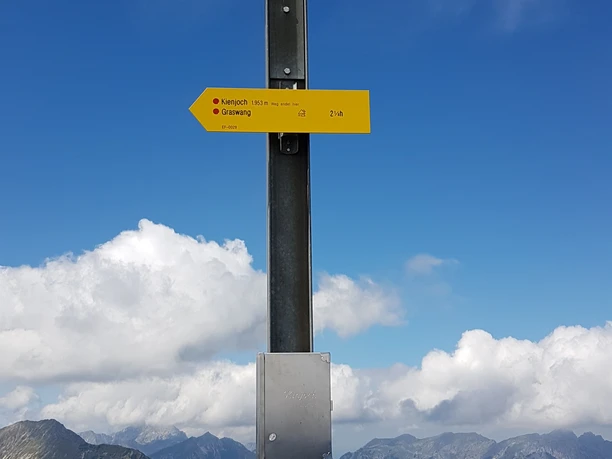Kienjoch Gipfelkreuz