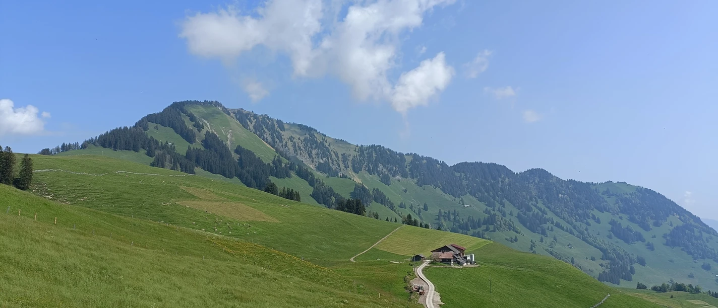 Ächerlipass mit Blick auf das Stanserhorn.